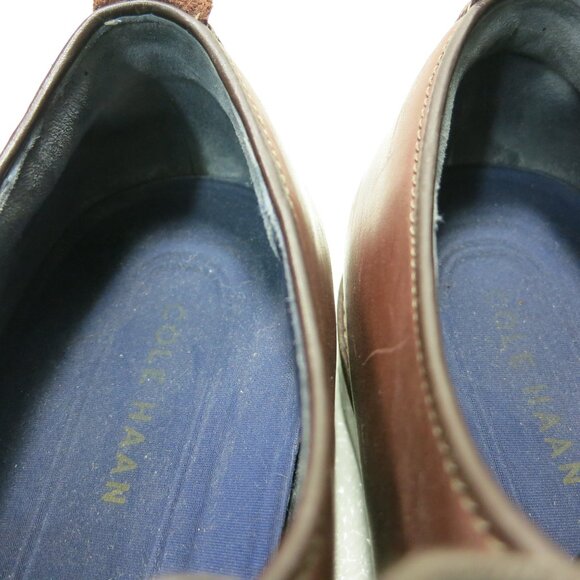 Cole Haan Grand Postman Leather Dress Footwear Oxfords Men\'s Shoes Sz 12 M